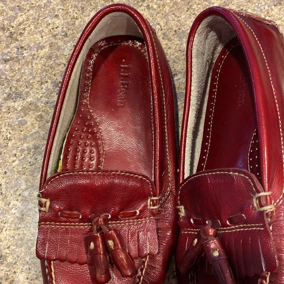 🔥Flash Sale🔥 L.L. Bean Leather Mocs Moccasins 6 Tassel - Picture 12 of 17
